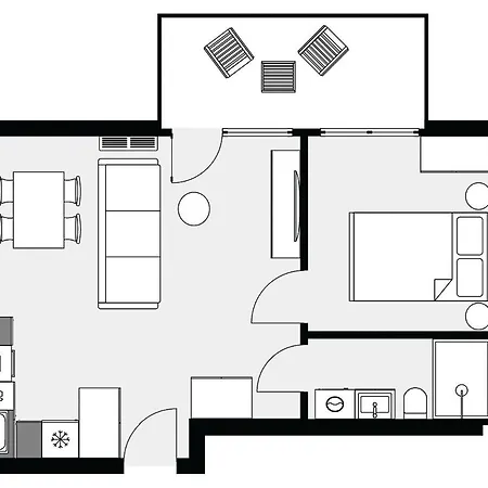 Urban Opolska 10 No 67a - Balcony - Air Condition - Rooftop Garden - Free Garage Apartment Katowice