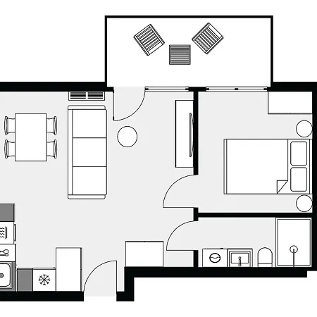 Urban Opolska 10 No 67a - Balcony - Air Condition - Rooftop Garden - Free Garage *
